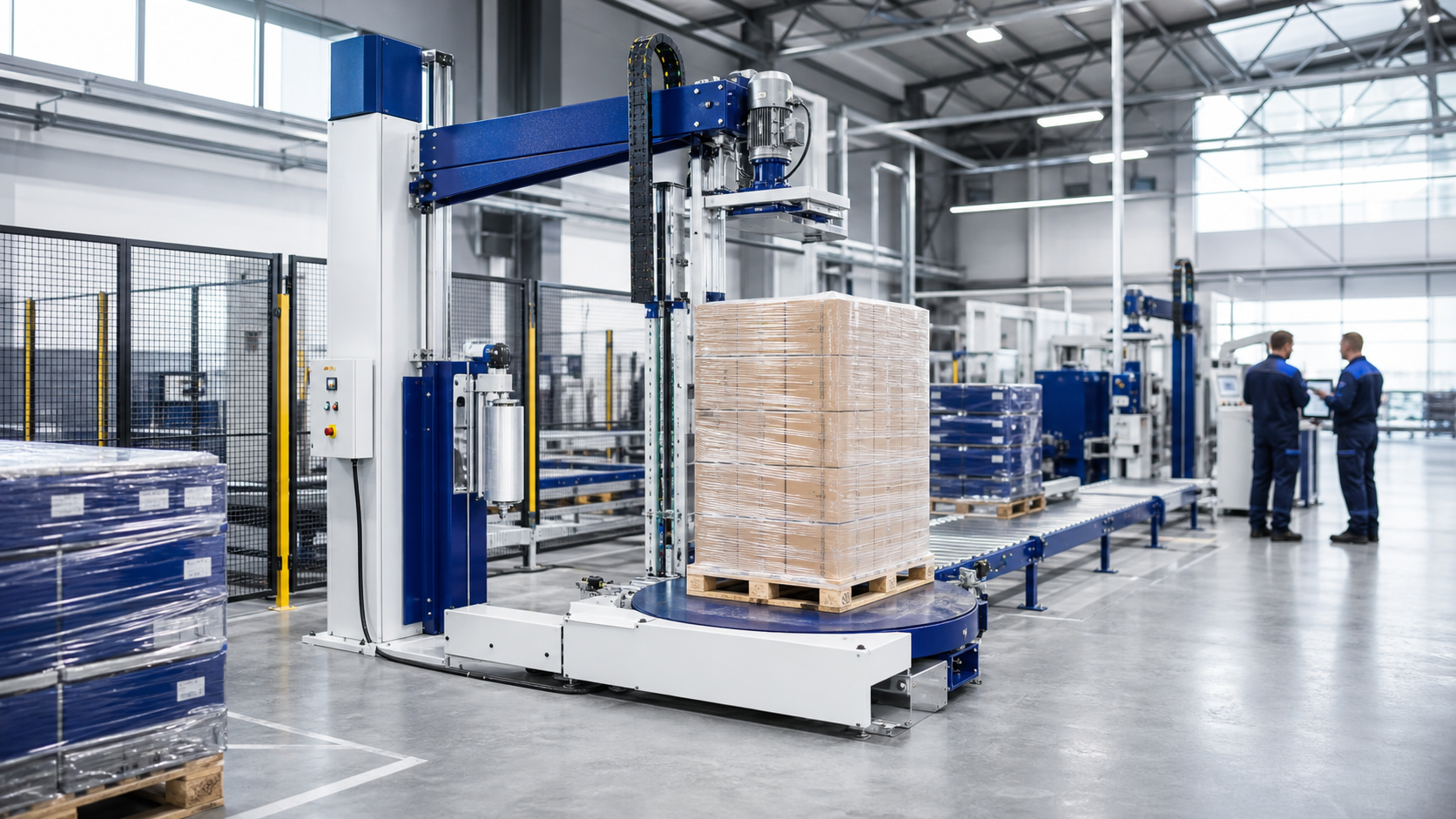 Оборудование Robopac на производственной площадке